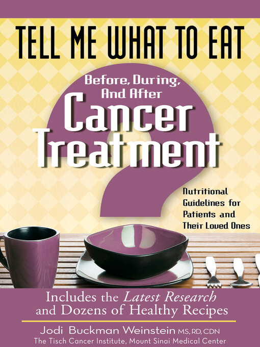 Title details for Tell Me What to Eat Before, During, and After Cancer Treatment by Jodi Buckman Weinstein - Available